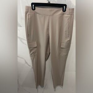 Calvin Klein Elegant Taupe Trousers